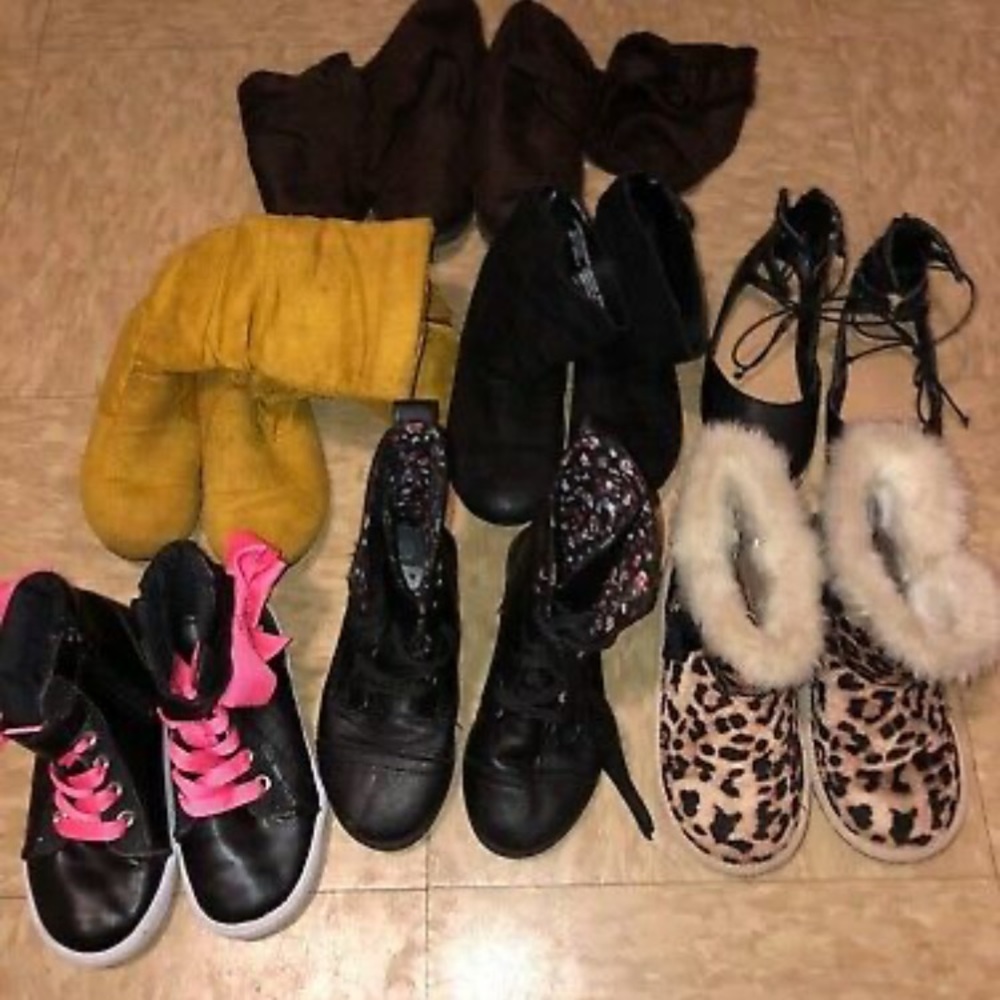 Girls Boots/Shoes Bundle all size 10